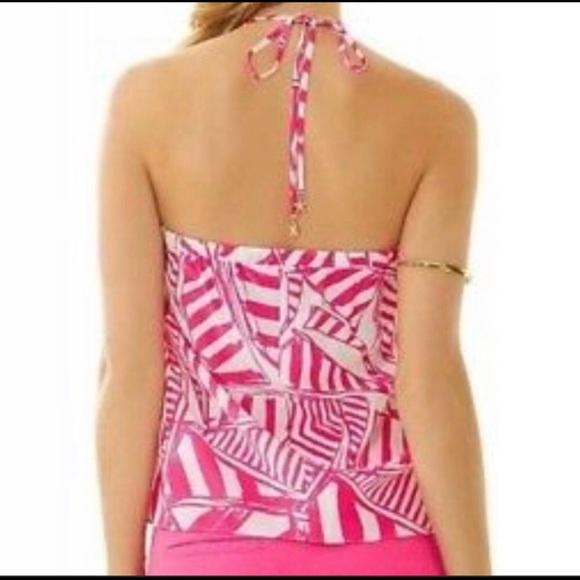 NWT Lilly Pulitzer Silk Halter XS - Picture 2 of 5